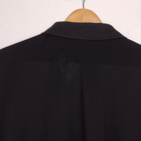 Peter Millar Men's Black Pullover Short Sleeve Active Athletic Polo Shirt - Picture 12 of 13